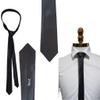 5CM JRAI-LI Korean version narrow black tie for men and women for trendy performances view 4