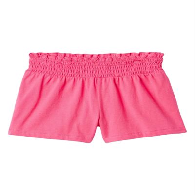 GAP Baby-Girls Smocked Short Sizzling Fuchsia 2YRS