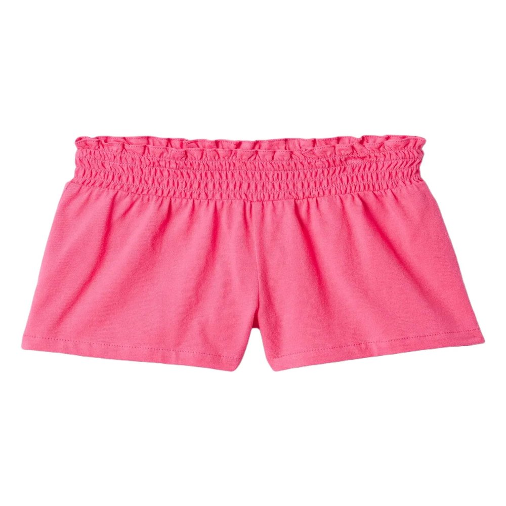GAP Baby-Girls Smocked Short Sizzling Fuchsia 2YRS