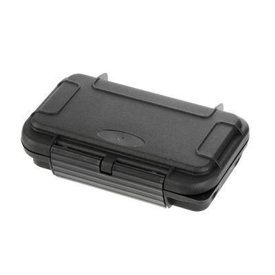 MyCaseBuilder Doro Sport 100 Waterproof Hard Case, for Phone, Wallet, Keys, GoPro, SD Cards, First Aid Kit, Dry Box, No Foam. 6x3x1.6 Inch, Black