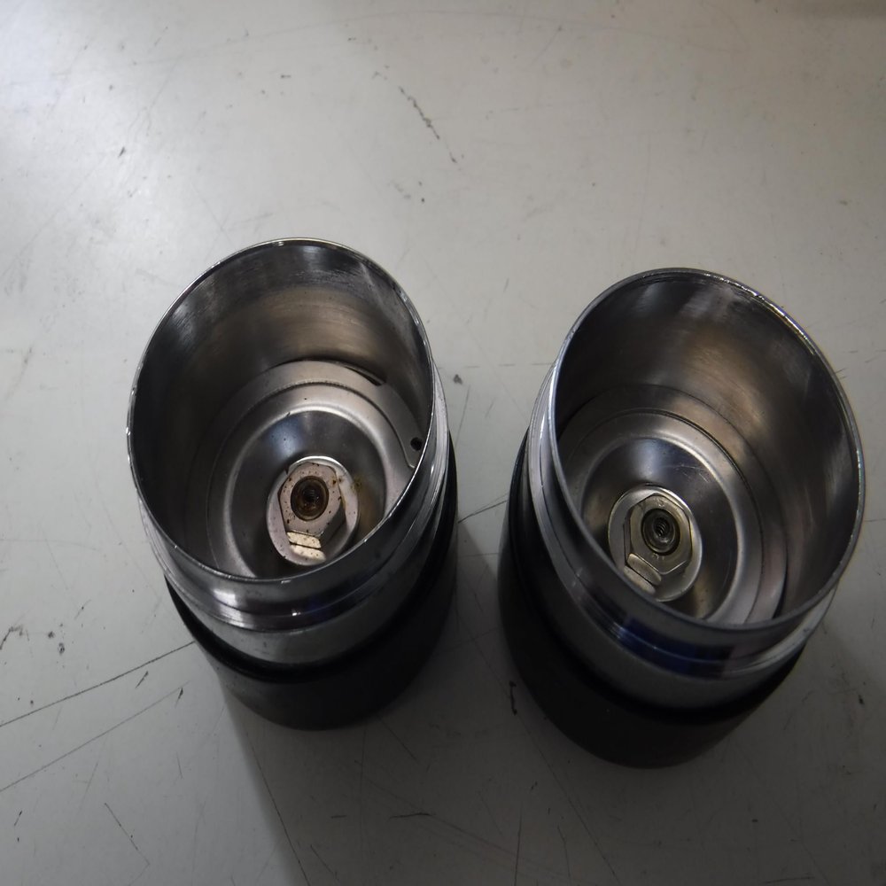 Sea Dog Line Pair (2) Bearing Mate Bearing Hub Caps with Protective Dust/Water Caps 758110 2.328" Hub Inside Diameter. Protects Bearing Against Water and Dirt.