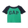 GAP Baby Boys Logo Raglan Tee Simply Green 16-5936 2YRS view 1