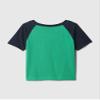 GAP Baby Boys Logo Raglan Tee Simply Green 16-5936 2YRS view 2