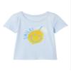 GAP Baby-Girls Short Sleeve Graphic Tee Bicoastal Blue 6-12M view 1
