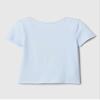 GAP Baby-Girls Short Sleeve Graphic Tee Bicoastal Blue 6-12M view 2