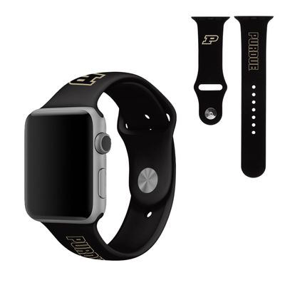 SOAR NCAA Silicone Watch Band 42mm, Purdue Boilermakers