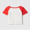 GAP Baby Boys Logo Raglan Tee Hot Red 664 5YRS view 2