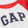 GAP Baby Boys Logo Raglan Tee Hot Red 664 5YRS view 3