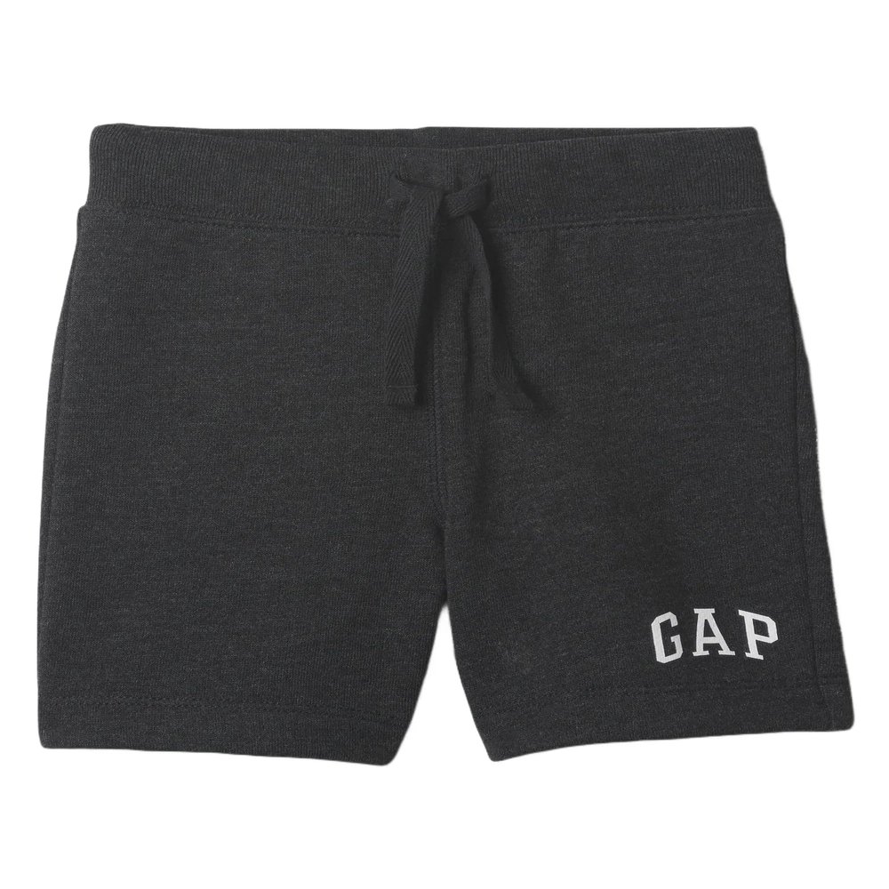 GAP Baby Boys Logo Shorts B85 Charcoal HTHR Grey 12-18M