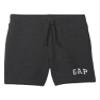 GAP Baby Boys Logo Shorts B85 Charcoal HTHR Grey 12-18M view 1
