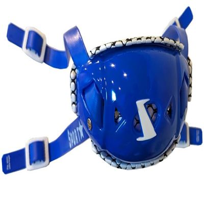 SportStar Victory T-Rex Hurricane Gel Football Chinstrap (Royal Blue, L/XL)