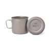 Vargo Titanium BOT Series | BOT XL | Ultralight Water Bottle Cooking Pot 1.1L (37 oz) | Weights: 5.5 oz (156g) | Water-tight Lid Backpacking Camping view 2