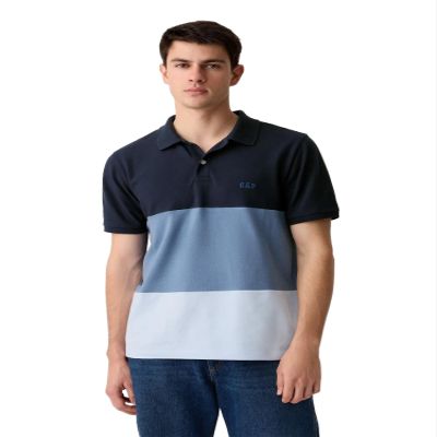 GAP Mens Novelty Polo Tapestry Navy S