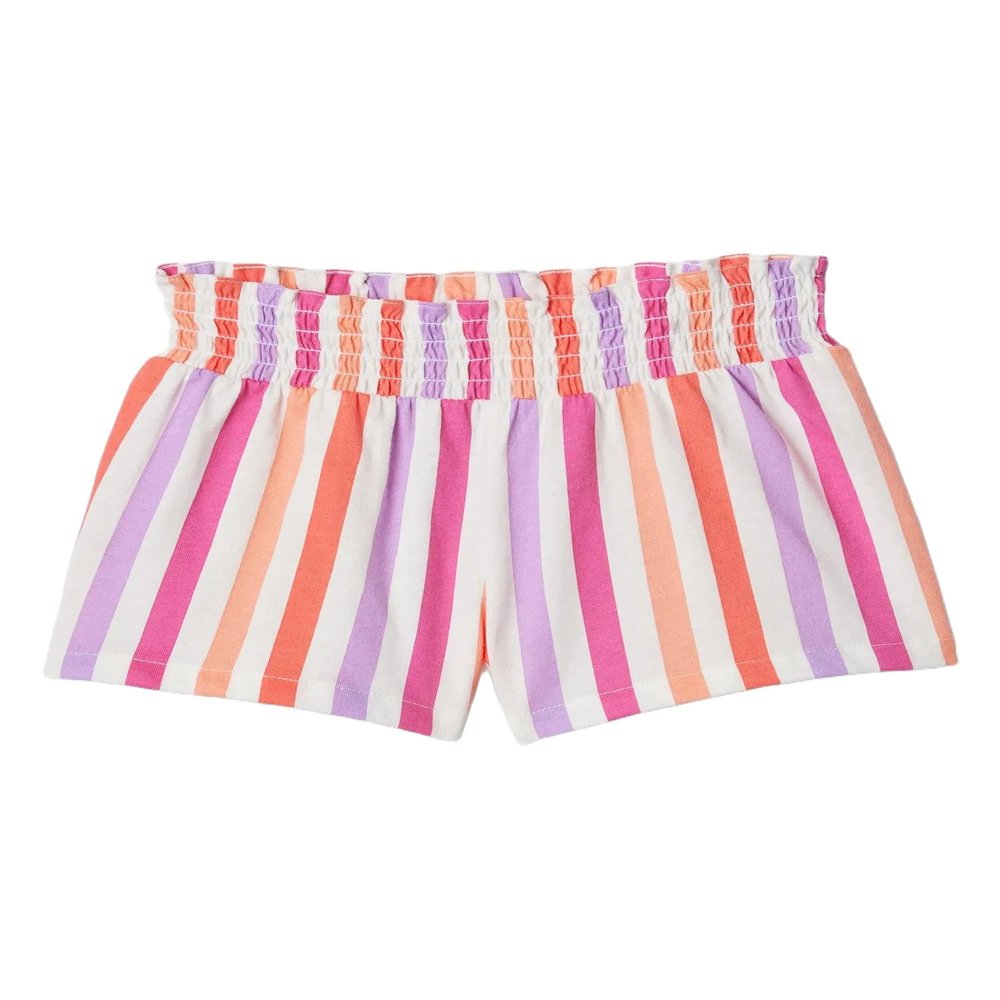 GAP Baby-Girls Smocked Short Multi Stripe 5YRS