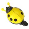 BESPORTBLE Ladybug Bicycle Bell Yellow Boys and Girls Bike Horn Handlebar Ring Easy to Use Random Color view 3