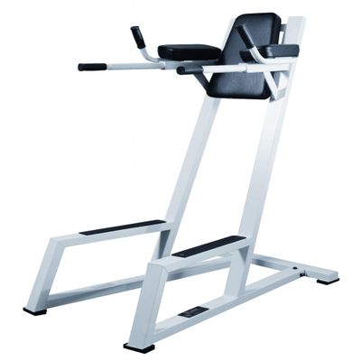 YORK Vertical Knee Raise With Dip, White