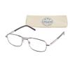 ICU Eyewear DDE Men's Reader Glasses, Silver, +1.25 view 3
