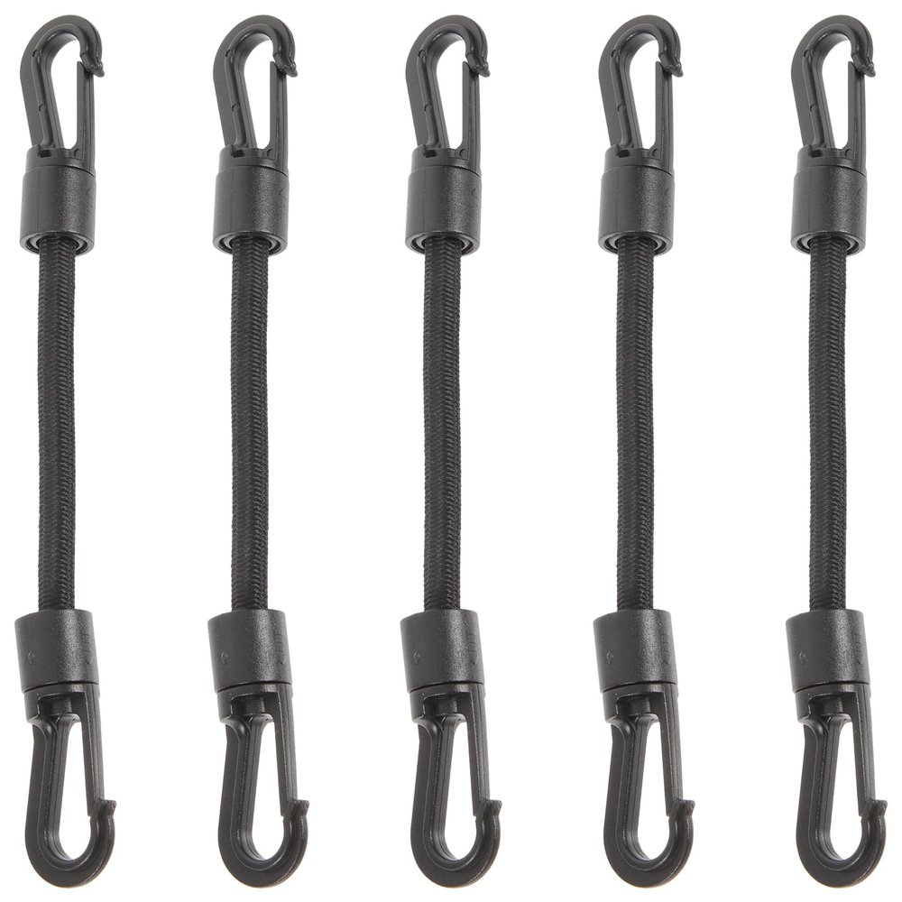 BESPORTBLE Outdoor Camping Hook Straps 5pcs Buckle Strap Multi-use Hook Ropes for Kayak Tie Down