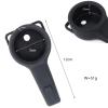 B Baosity Scuba Pressure Gauge Boot Case High Pressure Gauge Submersible Pressure Gauge with Loops Protector Black Rubber Cover view 3