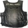 EPT Leather Bull Riding Vest - Black Leather EPT Brand - Child Youth Sizes (Child Youth Medium) view 2