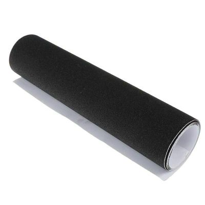 ZEZEFUFU Black 84 * 23cm Skateboard Grip Tape Sheet Scooter Grip Tape, Longboard Griptape Sandpaper