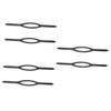VANZACK 6pcs Swim Goggles for Adults Snorkeling Goggles Removable Straps Band Accessories view 1