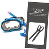 VANZACK 6pcs Swim Goggles for Adults Snorkeling Goggles Removable Straps Band Accessories view 4