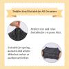 Bamery Winter Baby Boys Scarf Cotton Girls Neck Warmer Autumn Warm Knitted Scarves for Toddler Kids (2PCS-B) view 3