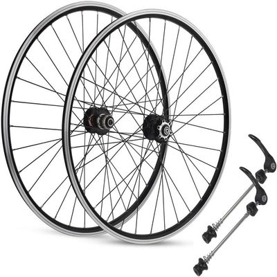 Bicycle Wheel Quick Release Hub 32H Mountain Bike Wheel Set 27.5 "Rim Disc Brake Suitable for 7, 8, 9, 10, 11, 12 Speeds
