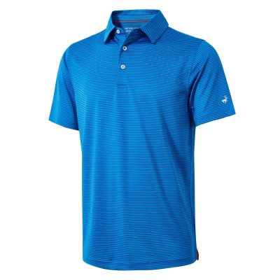 Golf Shirts for Boys Short Sleeve Moisture Wicking Dry Fit Performance Sport Striped Kids Youth Boys Polo Shirts