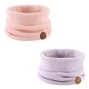 Bamery Winter Baby Boys Scarf Cotton Girls Neck Warmer Autumn Warm Knitted Scarves for Toddler Kids (2PCS-A) view 1