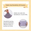 Bamery Winter Baby Boys Scarf Cotton Girls Neck Warmer Autumn Warm Knitted Scarves for Toddler Kids (2PCS-A) view 3