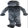 Grey Wildcat Tiger Wolf Mascot Costume Adult Size for Men & Women with Built-in Fan Inside the Head view 4