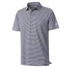 Boys Polo Shirts Dry Fit Moisture Wicking Casual Sport Short Sleeve Golf Polo Shirts for Boys Kids Youth Navy Stripe view 1