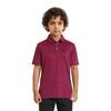 Boys Golf Shirts Dry Fit Moisture Wicking Casual Sport Short Sleeve Boys Polo Shirts Kids Youth Red Stripe view 2