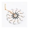 HARAY Fishing Hook 2 Pcs/Lot Carp Bait Fishhooks for Fishing Explosion String Hook Prevent Winding PE Lines with Hose Carbon Steel Hooks Fishing Pliers (Size : 7#) view 1