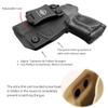 POLE.CRAFT Ruger LCP MAX Holster, IWB Kydex for Ruger LCP MAX .380 - Inside Waistband Concealed Holster - LCP MAX Gun Pocket Pouch Accessories (Black,Left Hand) view 4
