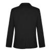Hularka Kids Boys Long Sleeve Formal Blazer Coat Single Breasted Gentleman Suit Jacket Outerwear for Wedding Party Black 4 Years view 2
