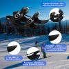 Mini Short Ski Skates for Snow,Mini Short Ski Skates for Snow,Adjustable Short Mini Ski Skates,Short Snowskates Snowblades Skiboards for Winter Sport Skiing Equipment view 3