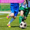 Patelai 4 Pcs Soccer Lace Band Cleat Cover Youth Adult, Kids, White, Purple view 4