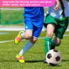 Patelai 4 Pcs Soccer Cleat Lace Cover Football Shoe Band Soccer Shoe Cover Football Cleat Bands Youth Adult for Season (Kids,Violet,Pink) view 4