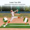 KuiBonu 2024 Upgraded Version Softball Pitching Mat with Rubber, Denser Antifade Turf, Antislip Rubber Bottom, 10' X 3' Softball Pitching Mound for Outdoor and Indoor view 4