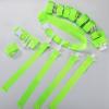 Peryiter 2/12/24/36 Player Flag Football Belt, Adjustable Football Belts and Flags for Kids Youth Adult Sport Team Training(Fluorescent Green,12 Set) view 4