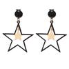 Star Drop Earrings for Women Star Clip on Earrings Star Ear Clip Birthday Party Jewelry Gifts view 1