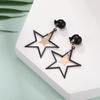 Star Drop Earrings for Women Star Clip on Earrings Star Ear Clip Birthday Party Jewelry Gifts view 2