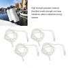 4PCS Dock Line Boat Bumper Rope 1.5m Long High Strength Polyester Wear Boat Bumper Ropes for Marine Anti Collision Ball (White) view 4