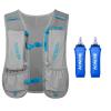 AONIJIE Running Hydration Vest for Men Women, Waterproof and Breathable 5L Hydration Pack Backpack for Trail Running Marathon Race Hiking, Fit 26.7in to 51.1in Chest (Grey with 2*500ml Flask) view 1