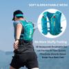 AONIJIE Running Hydration Vest for Men Women, Waterproof and Breathable 5L Hydration Pack Backpack for Trail Running Marathon Race Hiking, Fit 26.7in to 51.1in Chest (Green with 1.5L Bladder) view 4