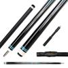 Moyerely Carbon Fiber Pool Cue,11.8mm/12.5mm Low Deflection Cue Stick,Professional Pool Stick with Case(MK1+Extension,12.5mm) view 1