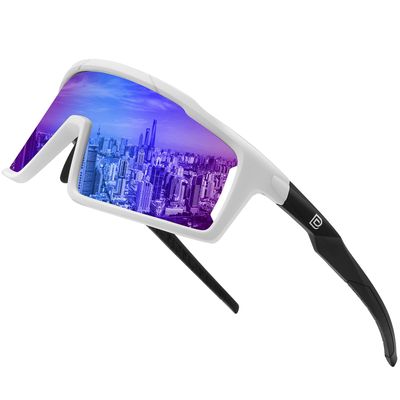 DUCO Cycling Sunglasses for Men Women Polarized Sports Sunglasses UV400 Baseball Sun glasses Anti Scratch Goggles DC0040